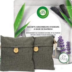 Airwick - Twin Pack - Bamboo Based Odour Absorbing Bags