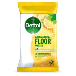 Dettol - Antibacterial Floor Wipes - Lemon & Lime - 10 XL Wipes