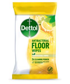 Dettol - Antibacterial Floor Wipes - Lemon & Lime - 10 XL Wipes