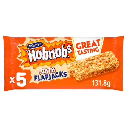 Mcvities - Hobnobs - Oaty Flapjacks 5 Pack - 131.8g
