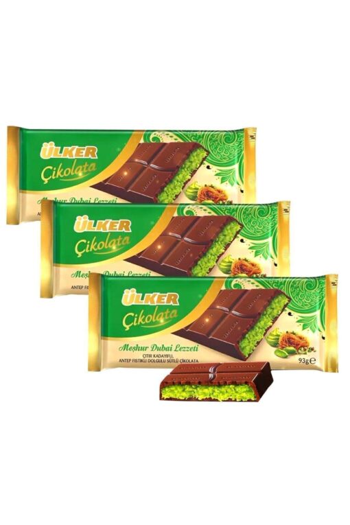 DUBAI CHOCOLATE Ulker - Cikolata - 93g (3 FOR £10.00) (RRP £30.00)