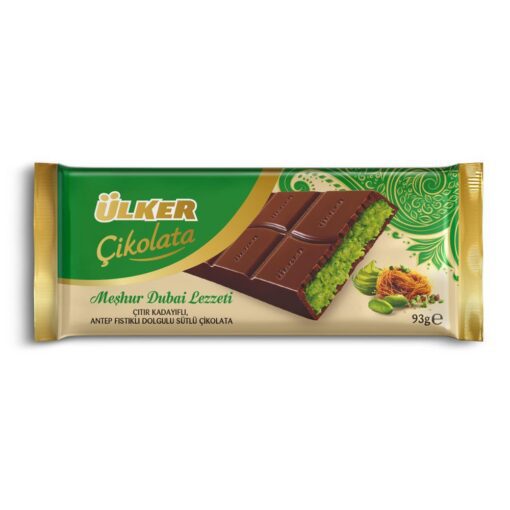 DUBAI CHOCOLATE Ulker - Cikolata - 93g (RRP £10.00)