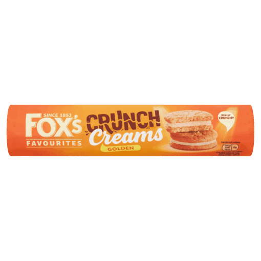 (2 FOR £1.00) Foxs Favourites - Golden Crunch Creams - 200g