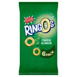 Golden Wonder - Ringos - Cheese & Onion - 6 Pack