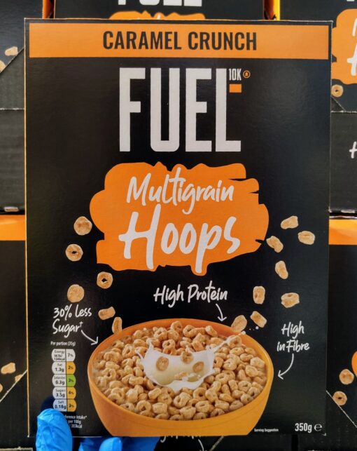 FUEL - Caramel Crunch - Multigrain Hoops - 350g