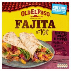 Old El Paso - Fajita Kit - Roasted Tomato & Pepper - Serves 8 - 500g