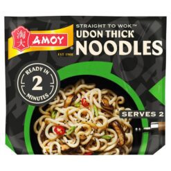 Amoy - Straight To Wok - Udon Thick Noodle - 300g(2x150g)