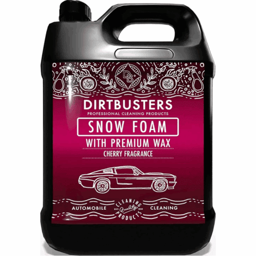 DirtBusters- Snow Foam With Premium Wax - Cherry Fragrance - 5L