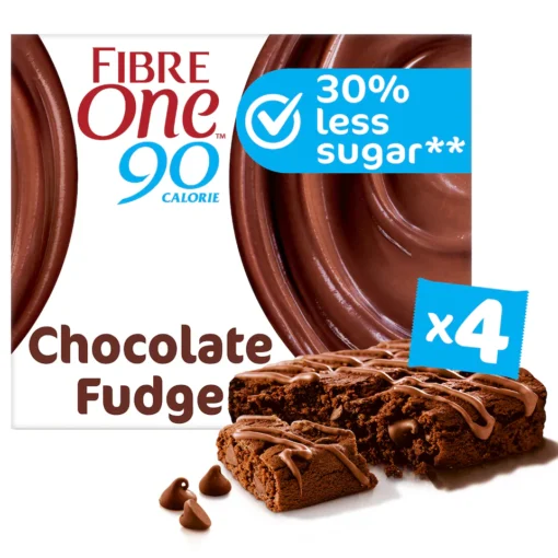 Fibre One - 4 Chocolate Fudge Brownies - 96g