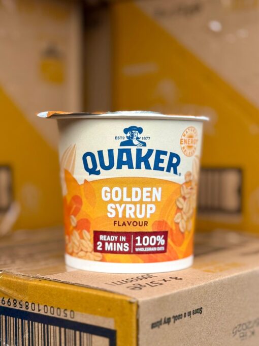 (2 FOR £1.00) Quaker - Golden Syrup Flavour - 57g