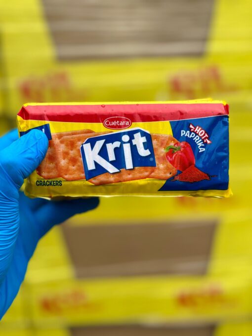 (3 FOR £1.00) Krit Crackers - Hot Paprika - 100g
