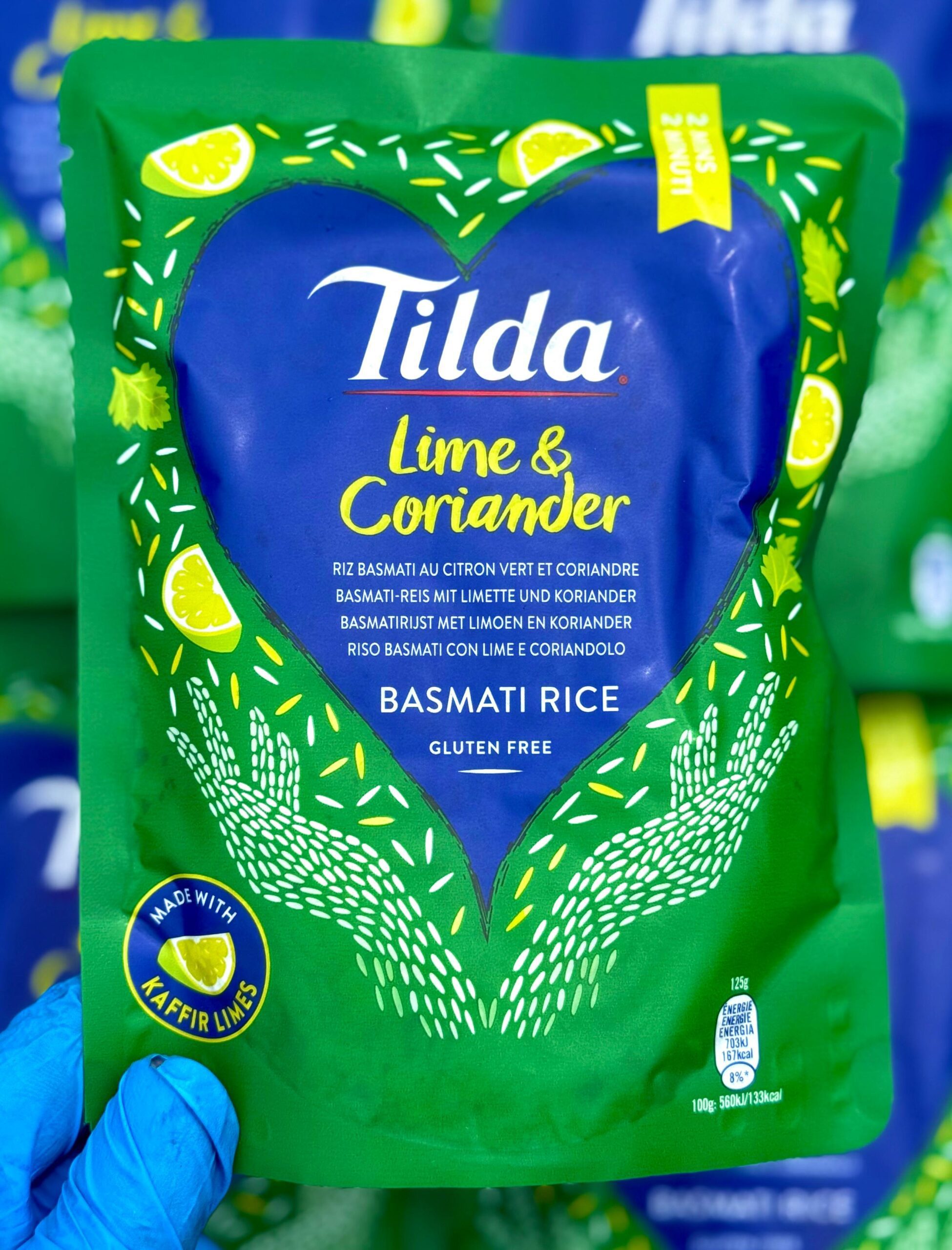 Tilda Sweet Chilli & Lime Basmati Rice - 250g Ready-to-Heat Rice