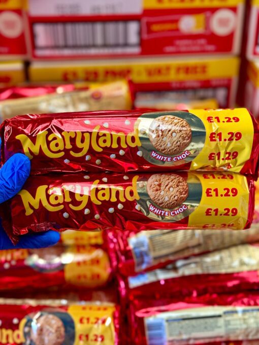 (3 FOR £1.00) Maryland - White Choc Cookies - 200g