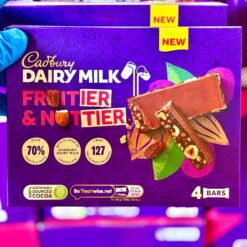 Cadbury - Fruitier & Nuttier Bars - 120g (4x30g)