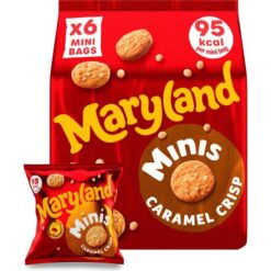 Maryland - Minis - Caramel Crisp - 6 Minibags - 118.8g
