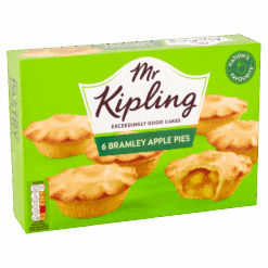 Mr Kipling - 6 Bramley Apple Pies - 312g