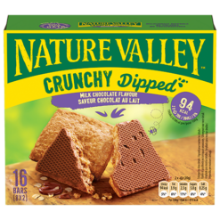 Nature Valley - Crunchy Dipped - Milk Chocolate - 160g(8x20g)