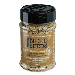 Need Seeds - Lightly Toasted Savoury White & Black Sesame Seeds - 150