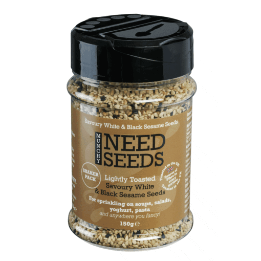 Need Seeds - Lightly Toasted Savoury White & Black Sesame Seeds - 150