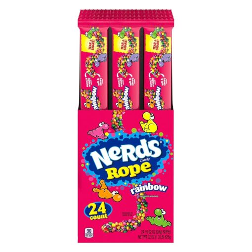 Nerds - Candy Ropes - Fruits Flavour - 24xCASE