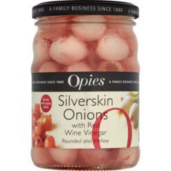 CASE Opies - Silverskin Onions With Red Wine Vinegar - 6x350g