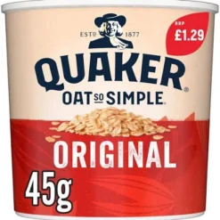 Quaker Oats - Original - 8x45g CASE