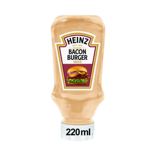 (2 FOR £1.00) Heinz - Bacon Burger Sauce - 225g