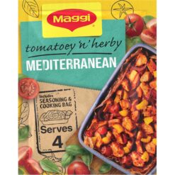 (3 FOR £1.00) Maggi - Mediterranean - Seasoning Packet - 37g