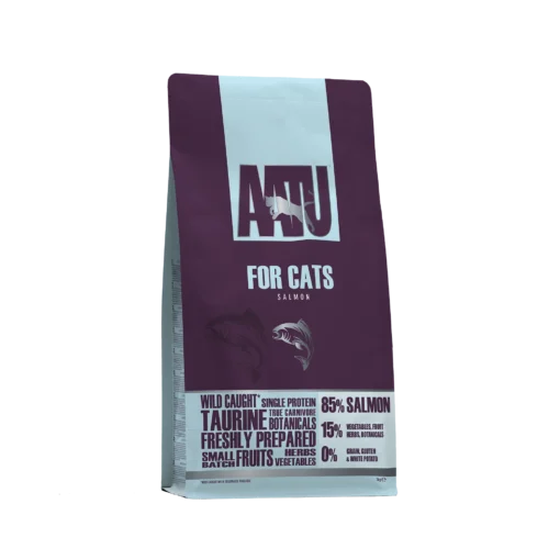 AATU - For Cats - Salmon Cat Biscuits - 1kg BBE 23/10/25