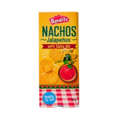 Bandito - Nachos - Jalapenos with Salsa Dip - 70g