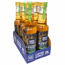 CASE Tate & Lyle  - Barista Collection Hazelnut Syrup - Vegan - 6x250ml