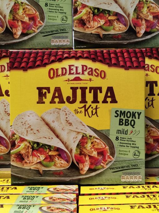 Old El Paso - Fajita Kit - Smoky BBQ - 500g BBE 31/08/25