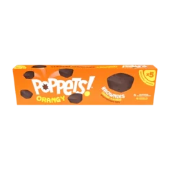 Poppets - Brownies - Orange Flavour - 125g(5x25g) BBE 06/11/25