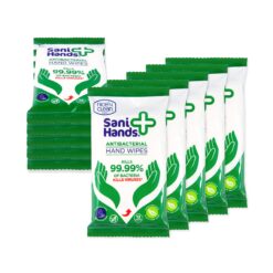 Sani hands - Anti-bacterial Hand Wipes - 12 pack