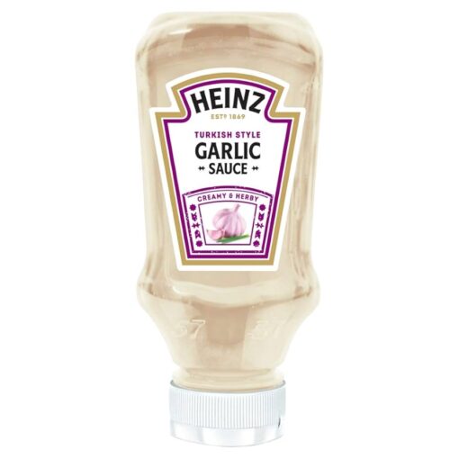 (3 FOR £1.00) Heinz - Turkish Style Garlic Sauce - 230g BBE 24/05/25