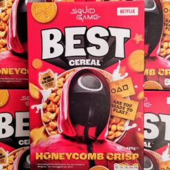 Squid Game - Best Cereal - Honeycomb Crisp - 425g BBE 07/10/25