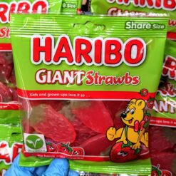 (2 FOR £1.50) Haribo - Giant Strawbs - Share Size