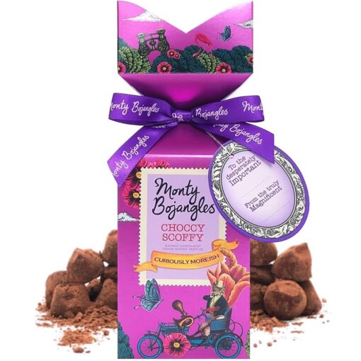 Monty Bojangles - Choccy Scoffy - Cocoa Dusted Truffles - 150g BBE 05/26