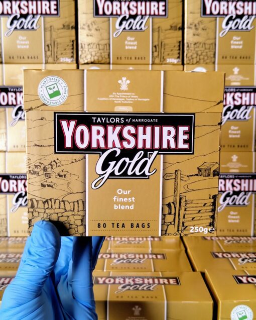 Yorkshire Gold -  80 Tea bags - 250g BBE 30/11/2026