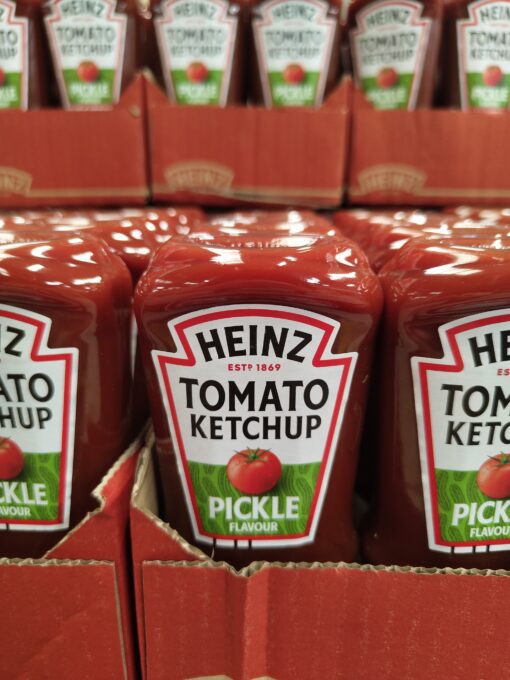 (2 FOR £1.00) Heinz - Pickle Ketchup - 220ml BBE 01/07/25