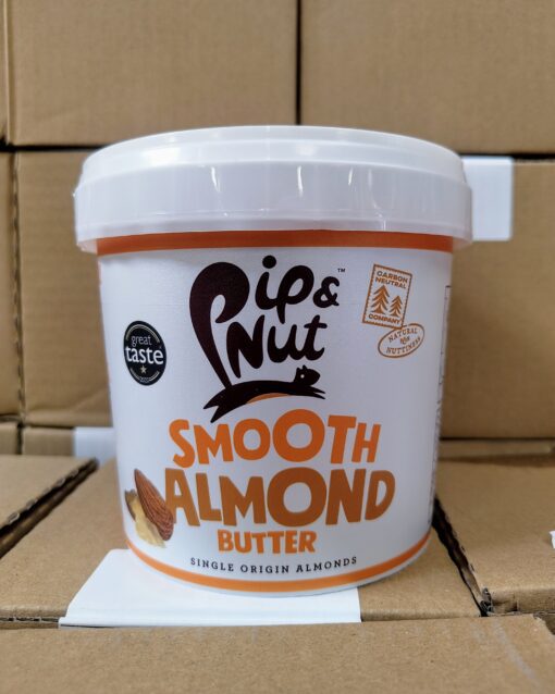 Pip & Nut - Smooth Almond Butter - 1KG BBE 31/08/2025
