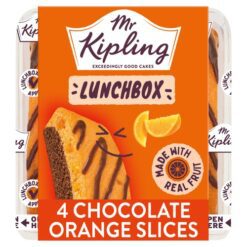 (2 FOR £1.00)Mr Kipling - 4 Chocolate Orange Slices - 96g