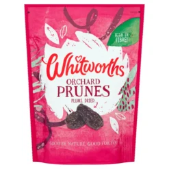(3 FOR £1.00) Whitworths - Orchard Prunes - 190g BBE 31/05/25
