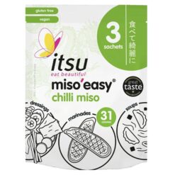 (3 FOR £1.00) Itsu - Chilli Miso - 3×20g BBE 16/10/25