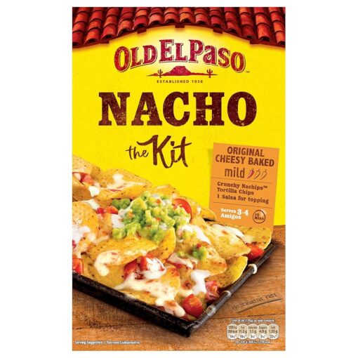 Old El Paso - Nacho Kit - Cheesy Baked - 505g BBE 31/10/25