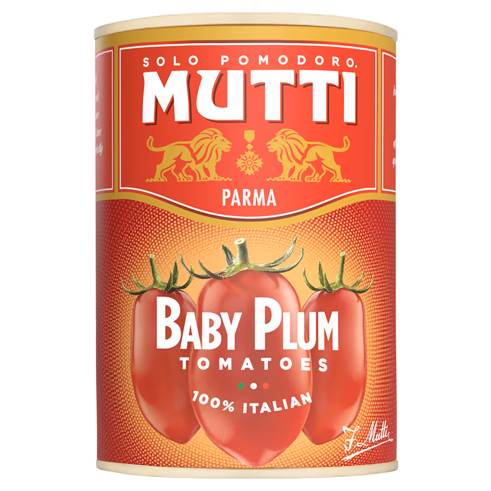 Solo Pomodoro - Mutti - Baby Plum Tomatoes - 400g BBE 31/08/25