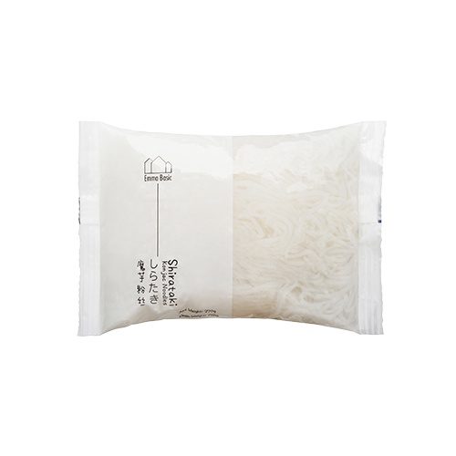 (2 FOR £1.00) Emma Basic - Shirataki - Konjac Noodles - 270g BBE 05/06/25