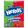 (3 FOR £1.00) Nerds - Watermelon & Cherry Candy - 46.7g BBE 31/08/25