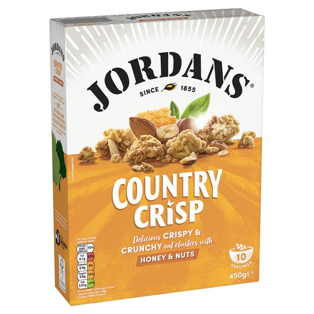 Jordans Country Crisp - Honey and Nuts - 500g BBE 23/11/25
