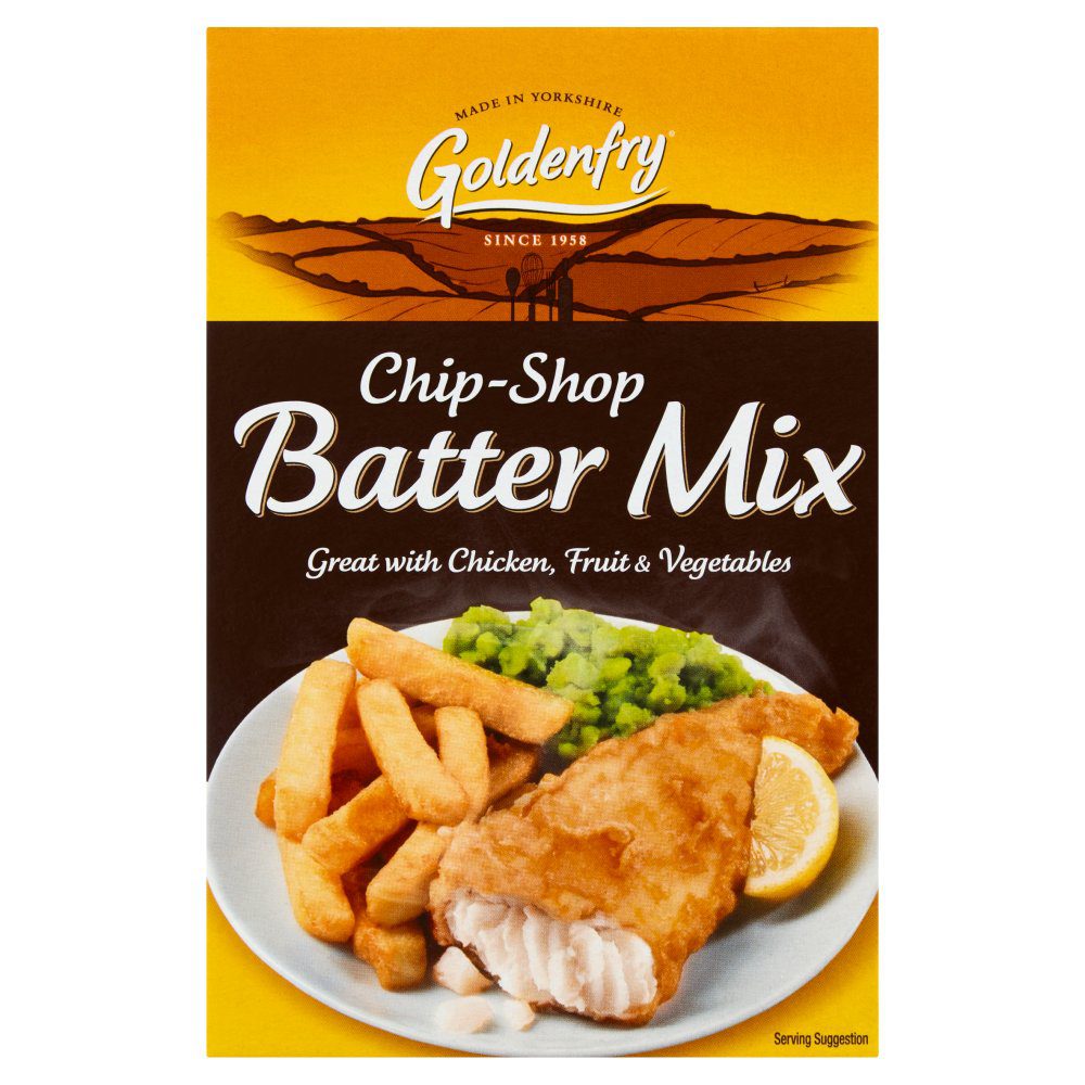 (2 FOR £1.00) Golden Fry - Chip Shop Batter Mix - 170g